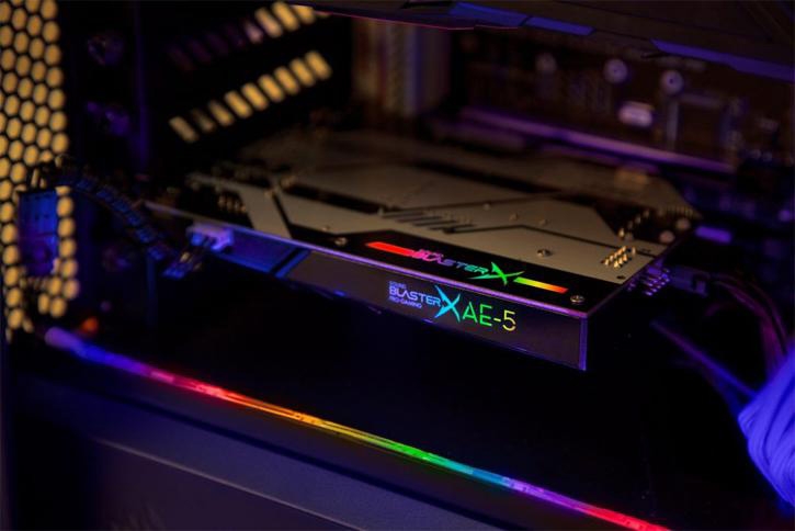 Card âm thanh Creative Sound BlasterX AE-5 7.1