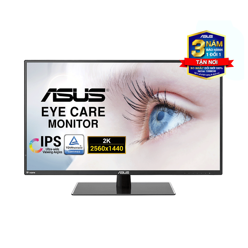 Màn hình Asus VA32AQ (32 inch/2K/IPS/LED/75Hz/5ms/250cd/m2)