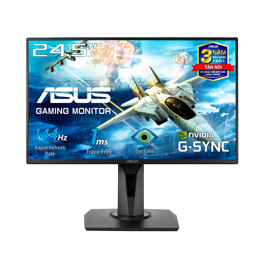 Màn hình Asus VG278Q (27 inch/FHD/144Hz/1ms/400cd/m²/DP+HDMI+DVI/TN)