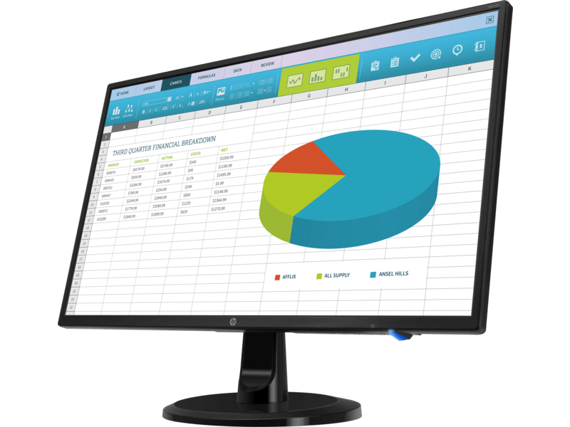 Màn hình HP N246V (23.8 inch/FHD/LED/IPS/250cd/m²/HDMI+VGA/60Hz/5ms)