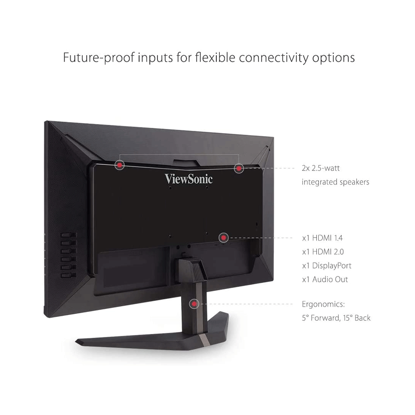 Màn hình Viewsonic VX2758-P-MHD (27 inch/FHD/LED/TN/144Hz/1ms/300 nits/DP+HDMI)   