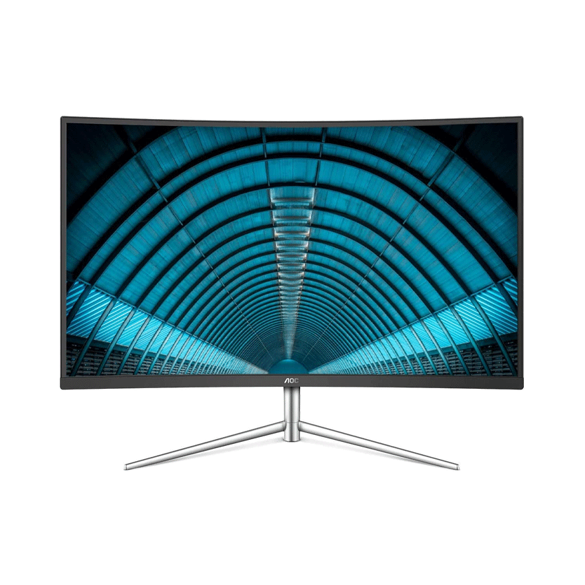 Màn hình AOC C27V1Q (27 inch/FHD/VA/75Hz/4ms/250 cd/m²/HDMI+VGA/Màn hình cong 1800R)