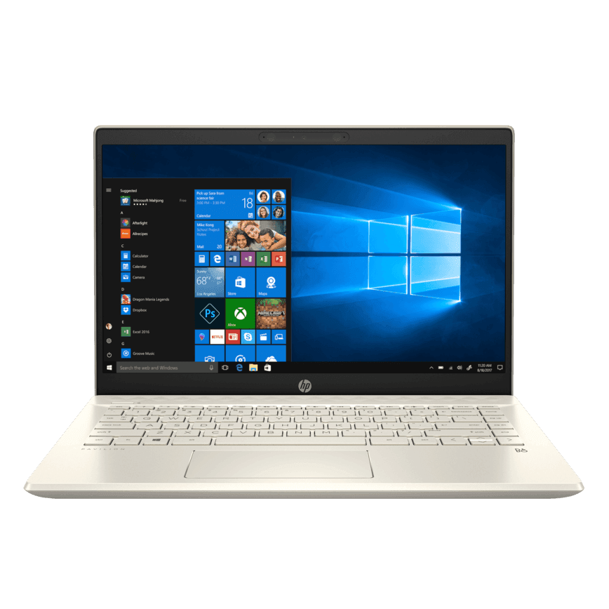 Laptop HP Pavilion 14 CE3019TU ( i5-1035G1/4GB RAM/1TB HDD/14 inch FHD/Win 10/Vàng) - 8QP00PA