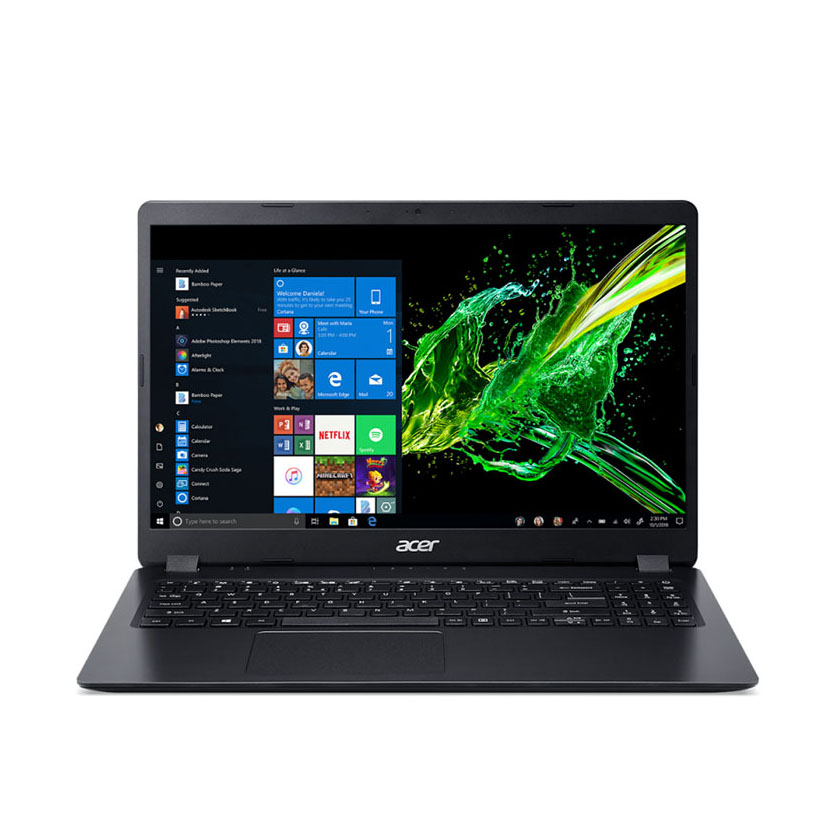 Laptop Acer Aspire A315-54-34U1 (i3 10110U/4GBRAM/256GB SSD/15.6 inch HD/Win 10/Đen) - NX.HM2SV.007