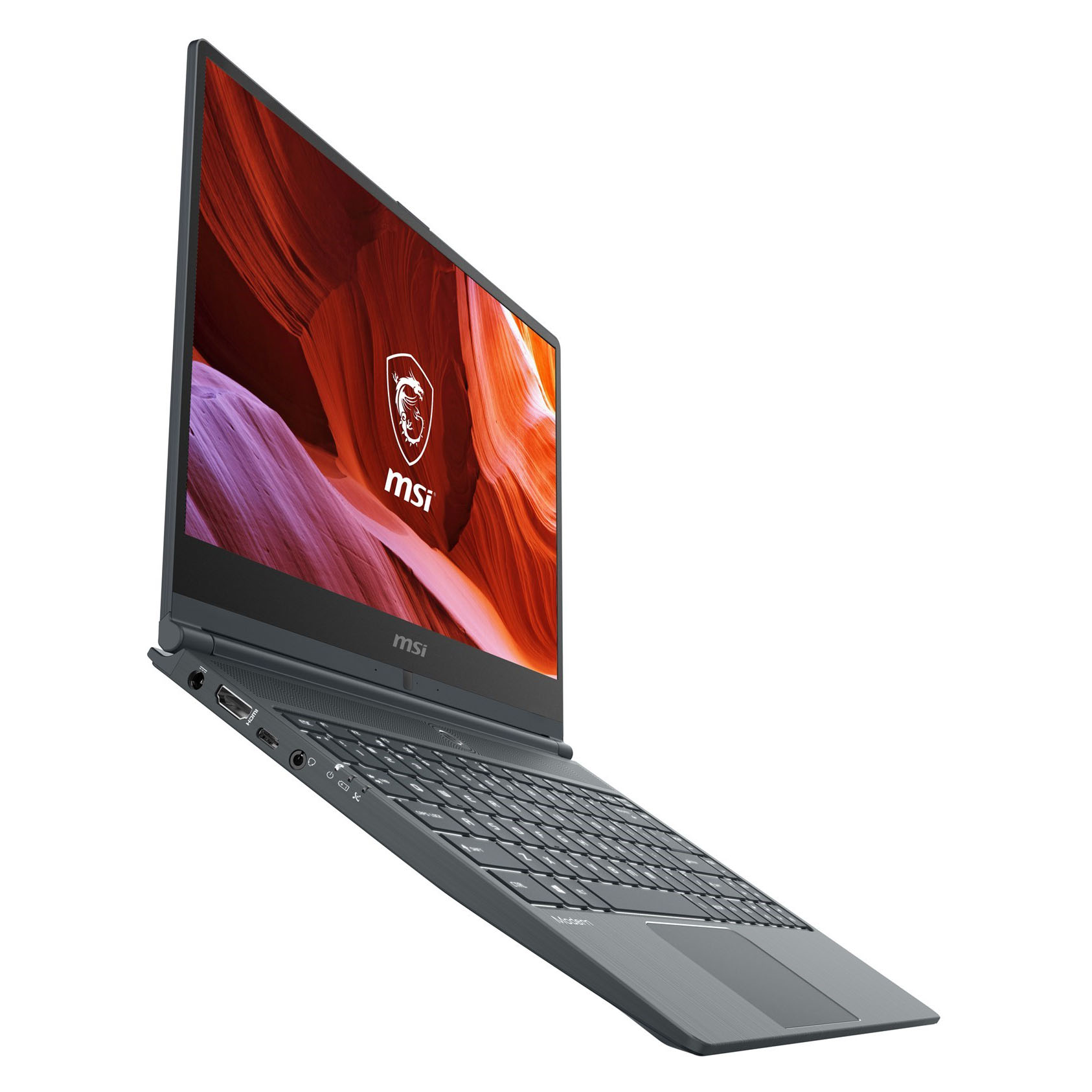 Laptop MSI Modern 14 A10M (693VN) (i7 10510U/8GB RAM/256GB SSD/14 inch FHD/Win 10/Xám)
