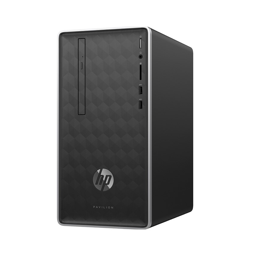 Máy tính để bàn HP Pavilion 590-P0108D, Core i3- 9100(3.60 GHz,6MB),4GB RAM DDR4,1TB HDD,DVDRW,Intel