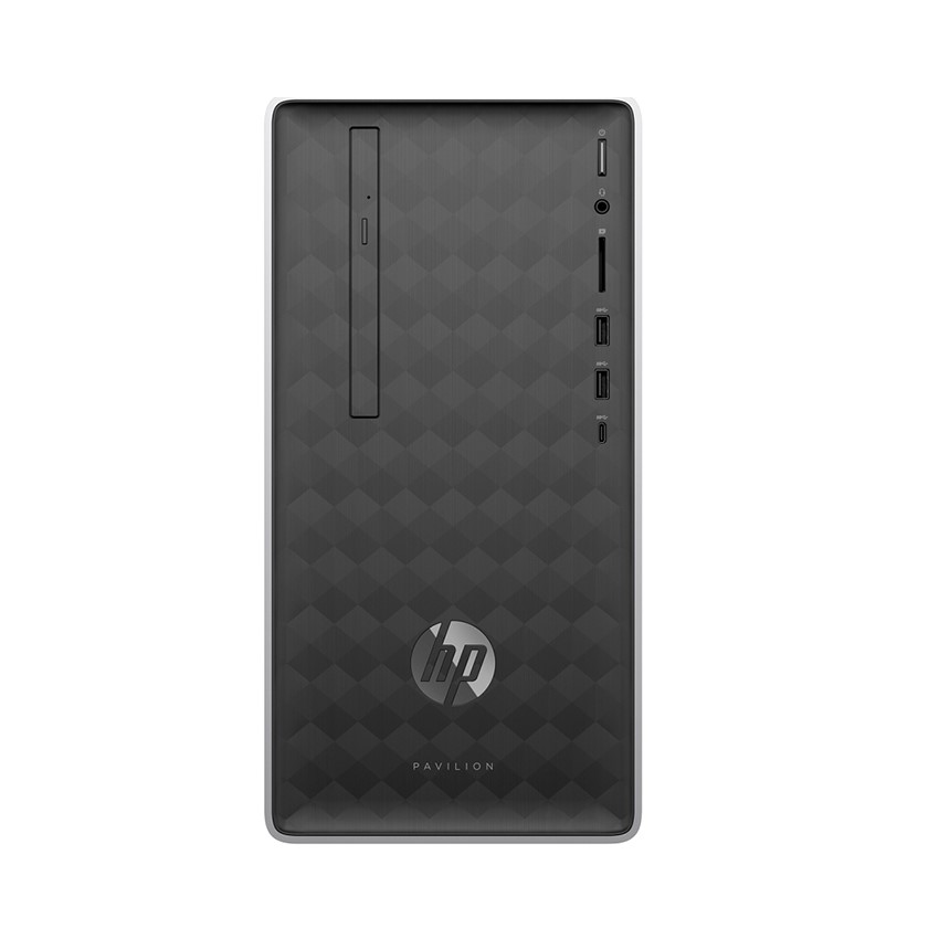 Máy tính để bàn HP Pavilion 590-P0108D, Core i3- 9100(3.60 GHz,6MB),4GB RAM DDR4,1TB HDD,DVDRW,Intel