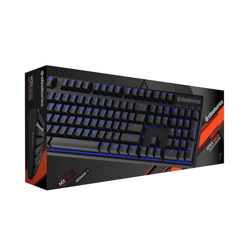 Bàn phím cơ SteelSeries Apex M500 US Switch Cherry MX Red (64490)