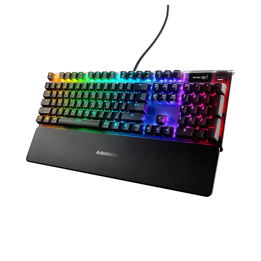 Bàn phím cơ Steelseries Apex Pro RGB - Mechanical Omnipoint switch Gaming Black