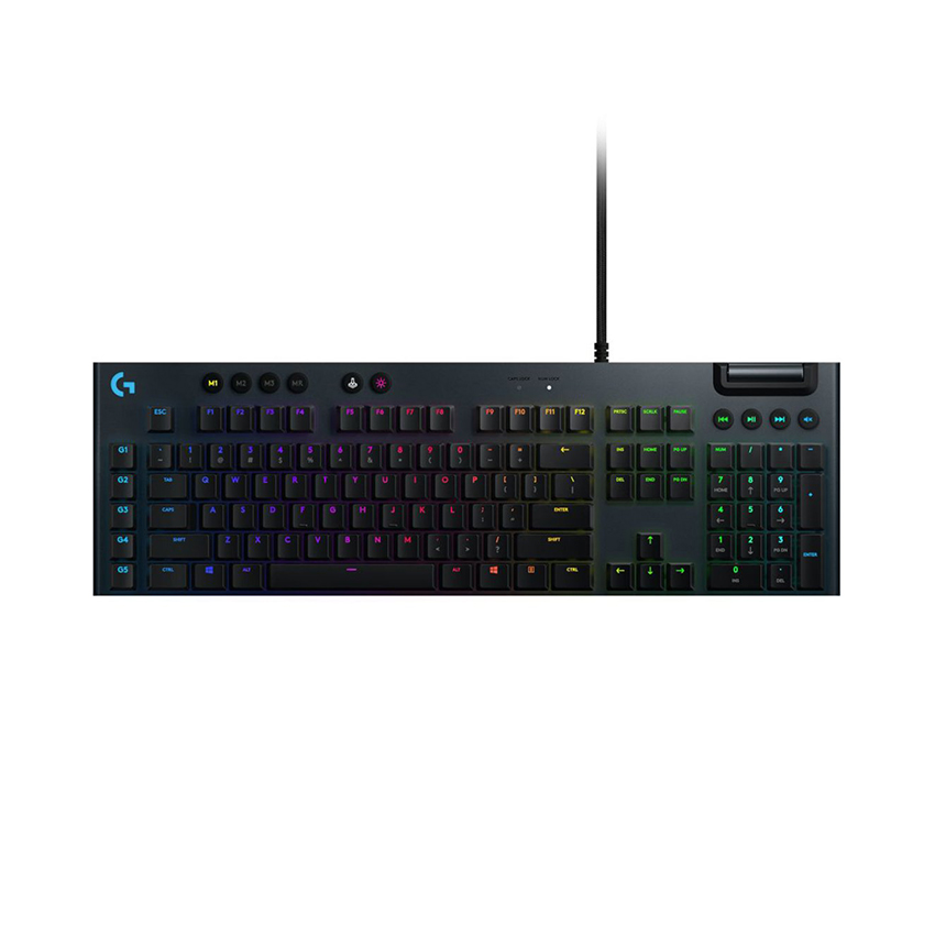 Bàn phím cơ Logitech G813 LIGHTSYNC RGB MECHANICAL GAMING– (BLACK)