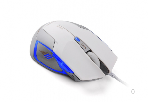 Chuột chơi game Eblue EMS 124WH Optical USB White