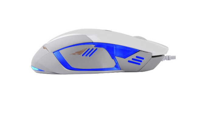 Chuột chơi game Eblue EMS 124WH Optical USB White