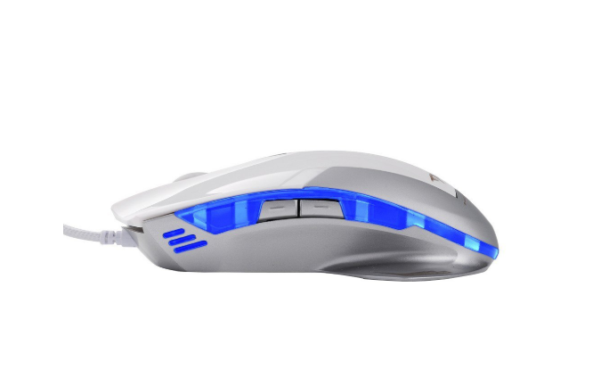 Chuột chơi game Eblue EMS 124WH Optical USB White