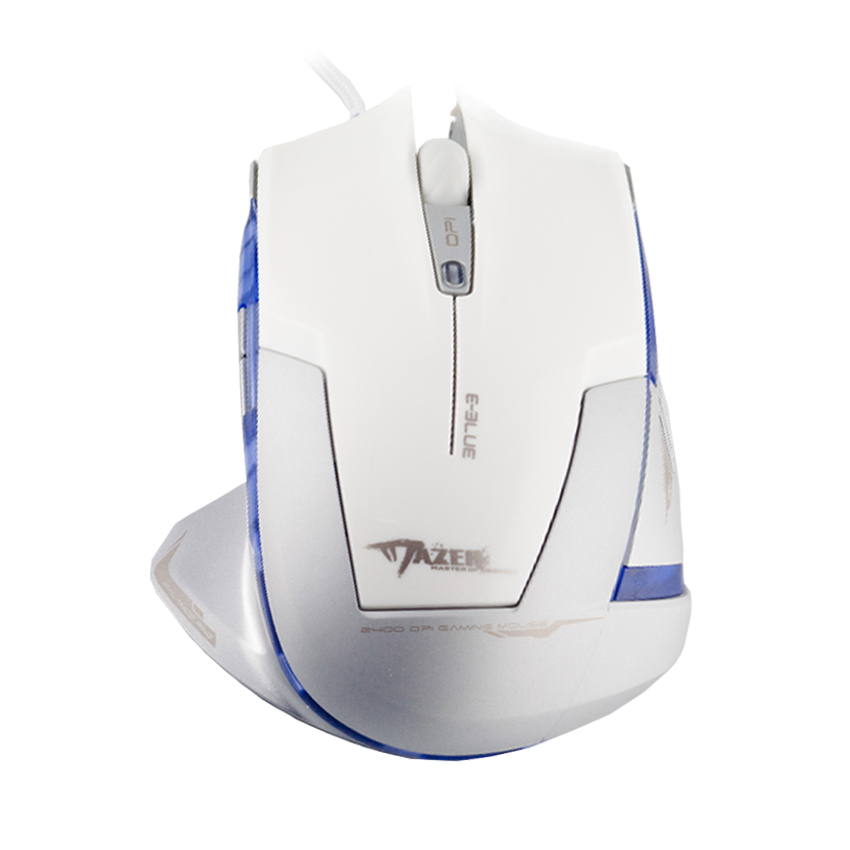 Chuột chơi game Eblue EMS 124WH Optical USB White