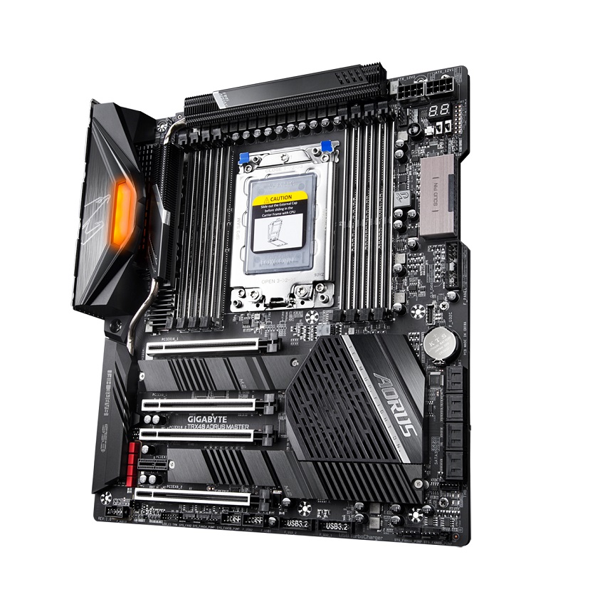 Mainboard GIGABYTE TRX40 AORUS MASTER (AMD TRX40/Socket  sTRX4/E-ATX/8 khe RAM DDR4)