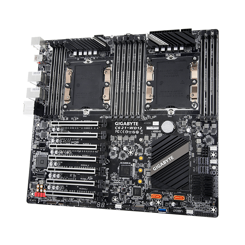 Mainboard Gigabyte C621-WD12 (Intel C621/Socket 3647/SSI EEB/12 khe RAM DDR4)