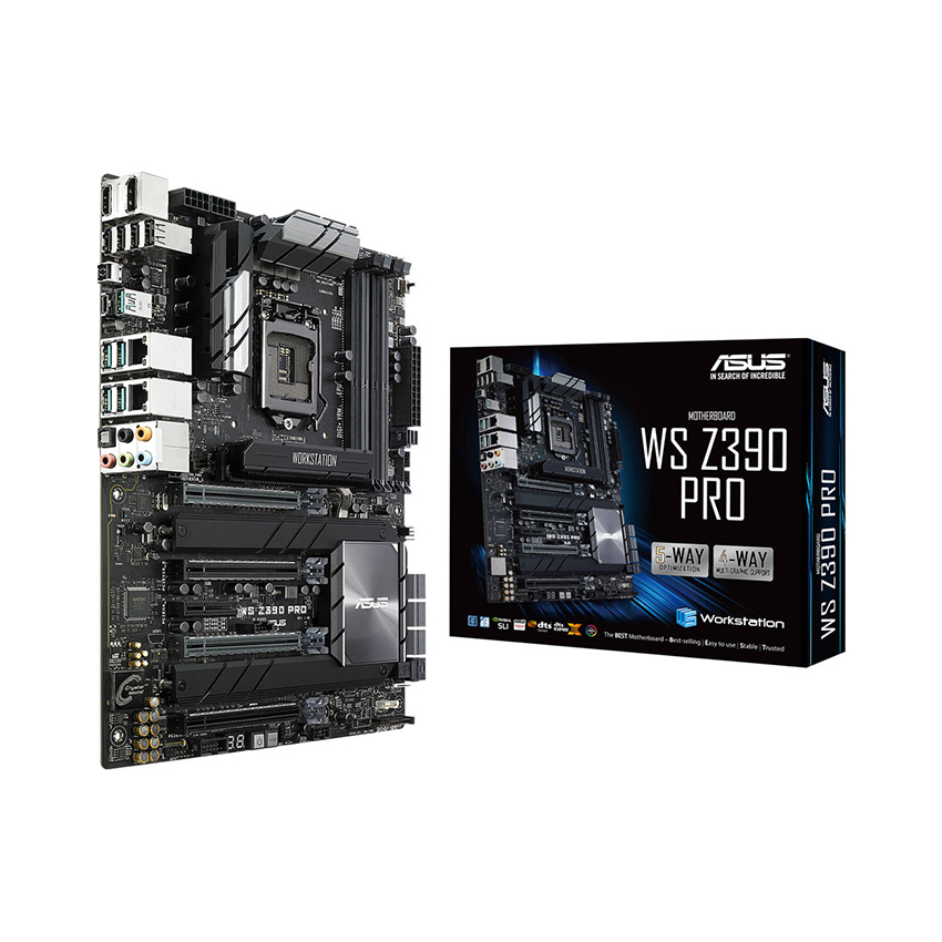 Mainboard ASUS WS Z390 PRO (Intel Z390/Socket 1151/ATX/4 khe RAM DDR4)