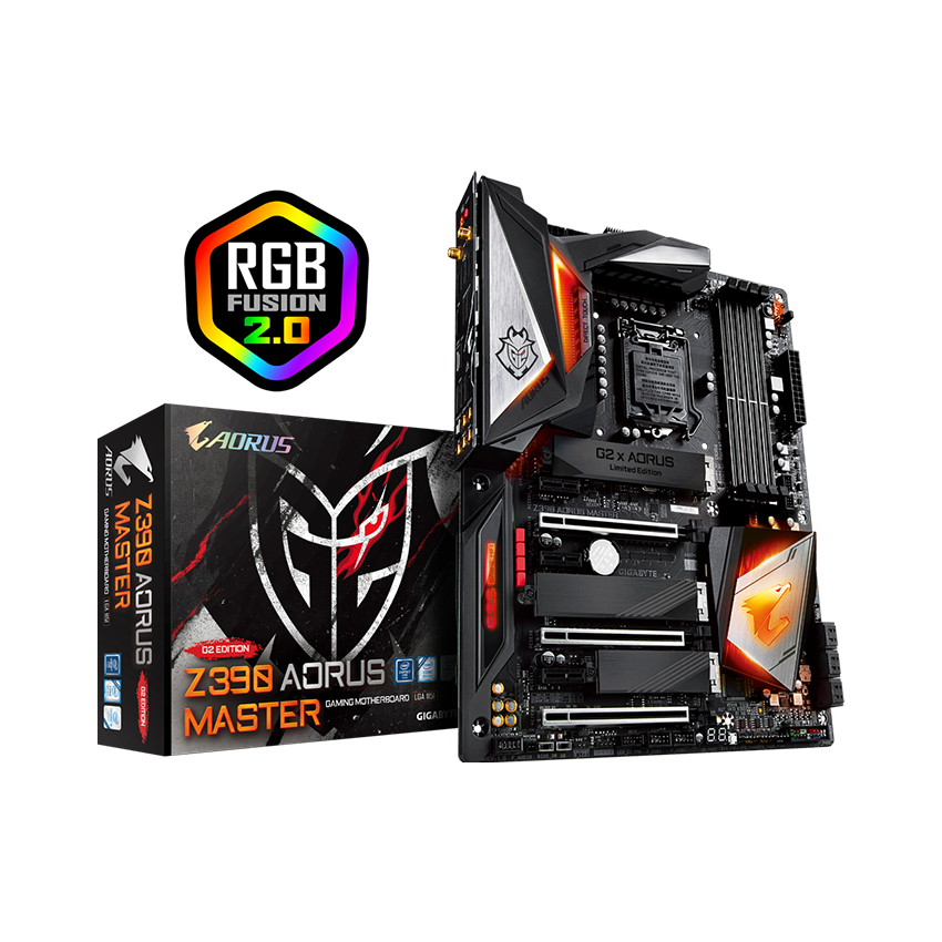 Mainboard GIGABYTE Z390 AORUS MASTER G2 Edition (Intel Z390/Socket 1151-v2/DDR4)