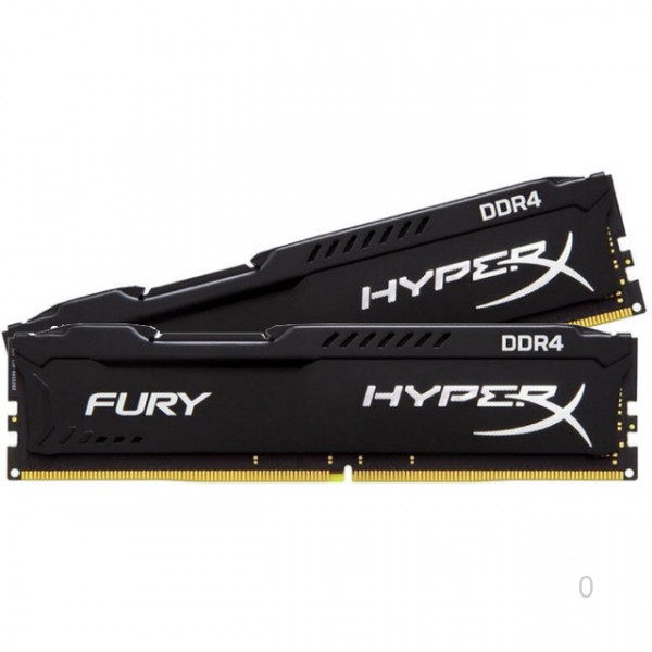 Ram PC Kingston HyperX Fury Red (16GB(2x8GB)/2666MHz DDR4) - HX426C16FR3K2/16