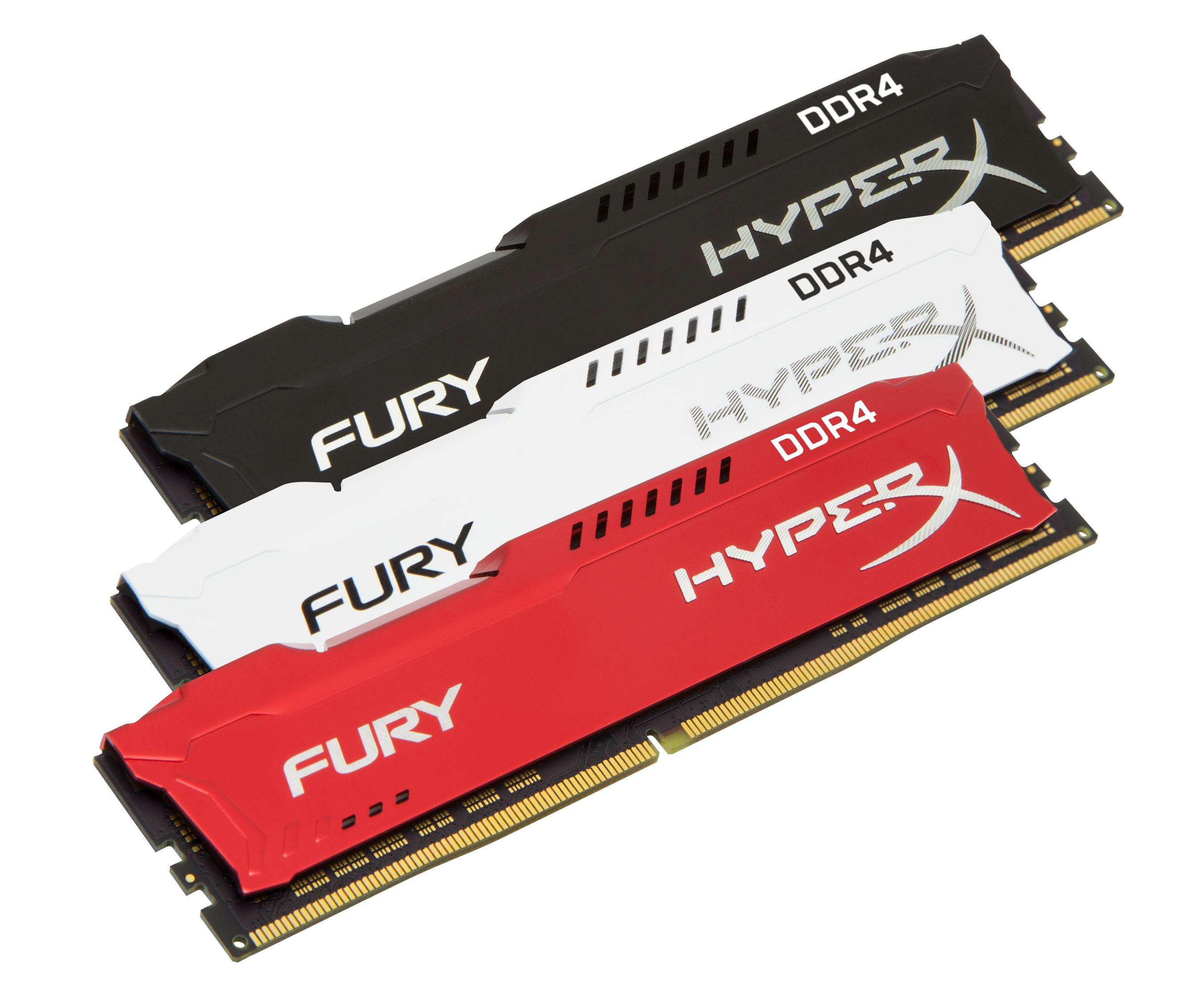Ram PC Kingston HyperX Fury Red (16GB(2x8GB)/2666MHz DDR4) - HX426C16FR3K2/16