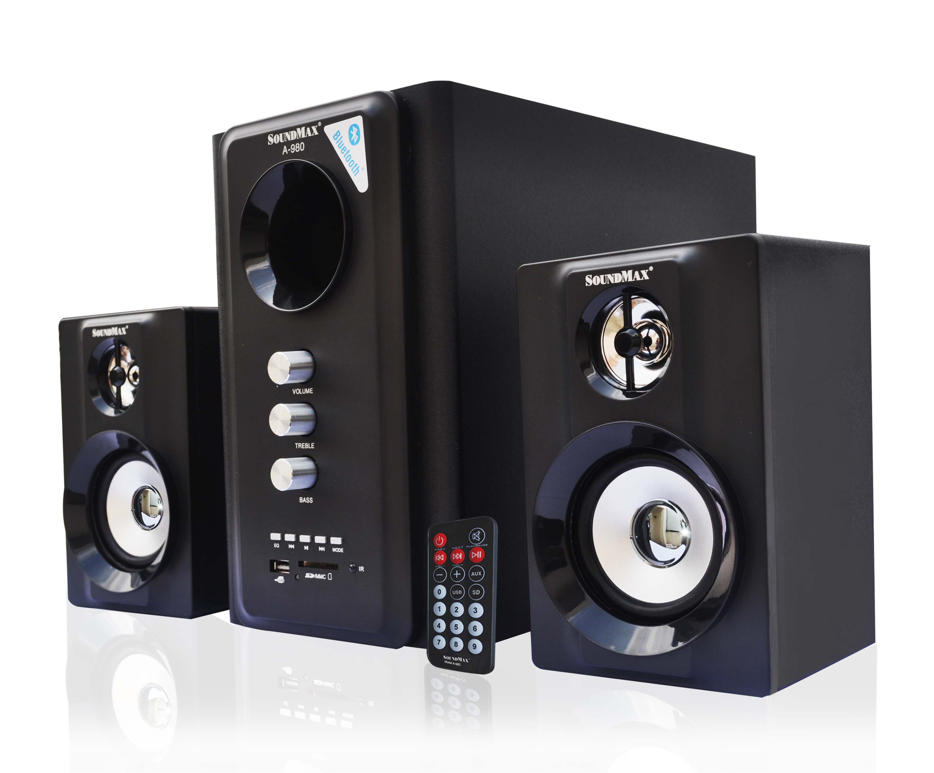 Loa SoundMAX 2.1 Bluetooth A980