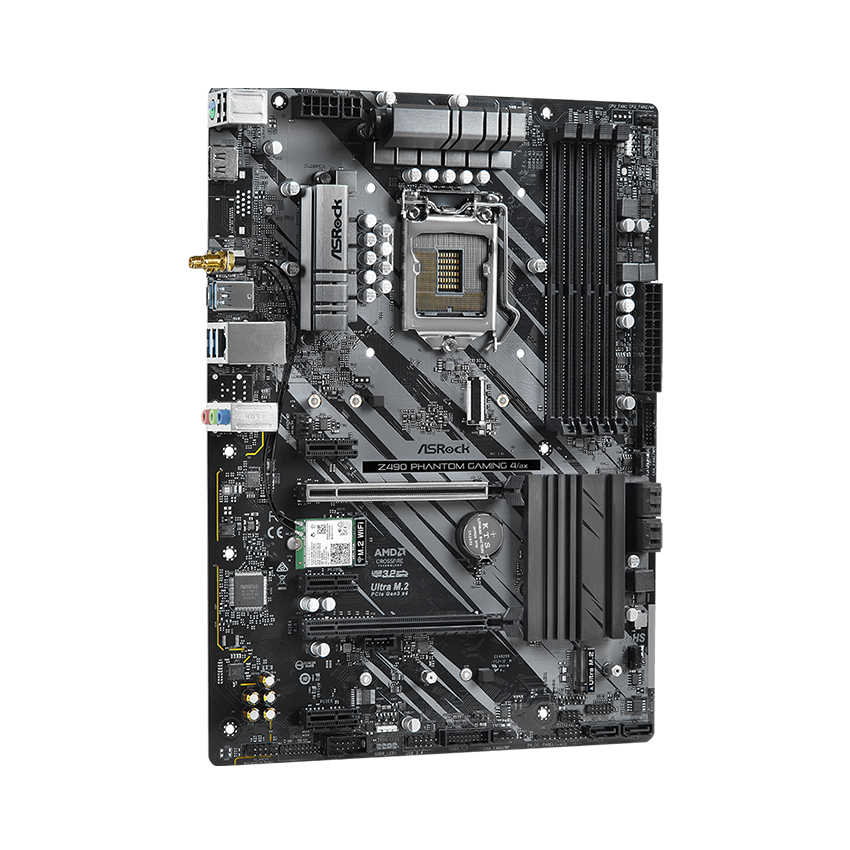 Mainboard ASROCK Z490  PHANTOM GAMING 4/ax (Intel Z490/Socket 1200/ATX/ 4 khe RAM DDR4)