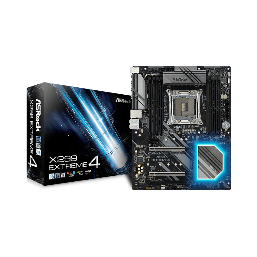 Mainboard ASROCK X299 EXTREME4 (Intel X299/Socket 2066/ATX/4 khe RAM DDR4)