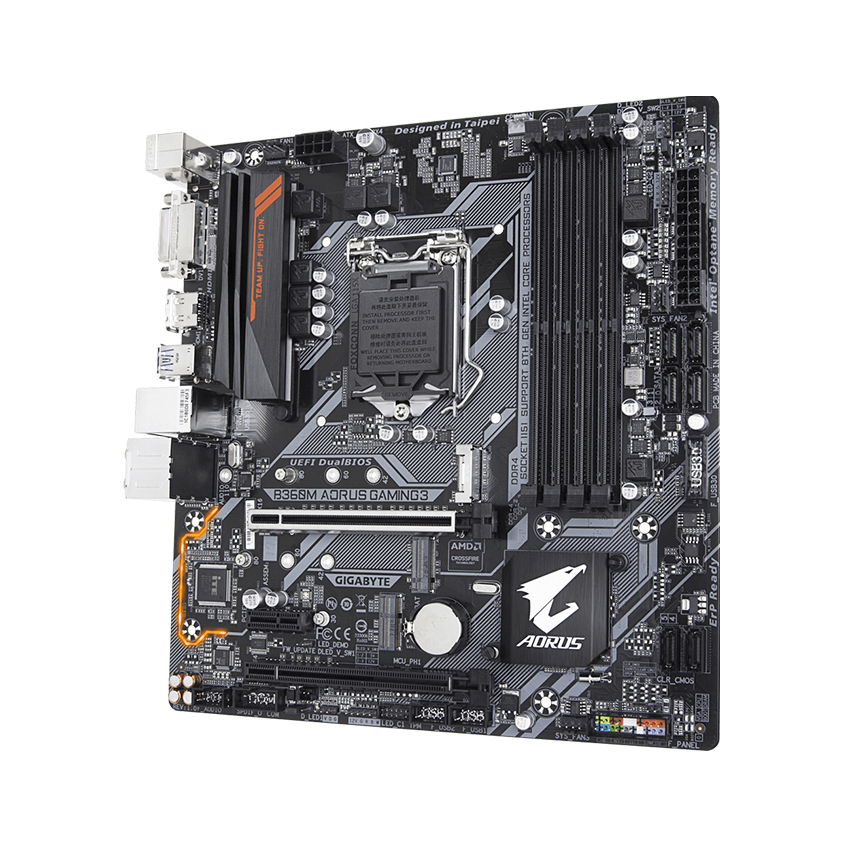 Mainboard Gigabyte B360M Aorus Gaming 3 (Intel B360/Socket 1151-v2/4khe RAM DDR4)
