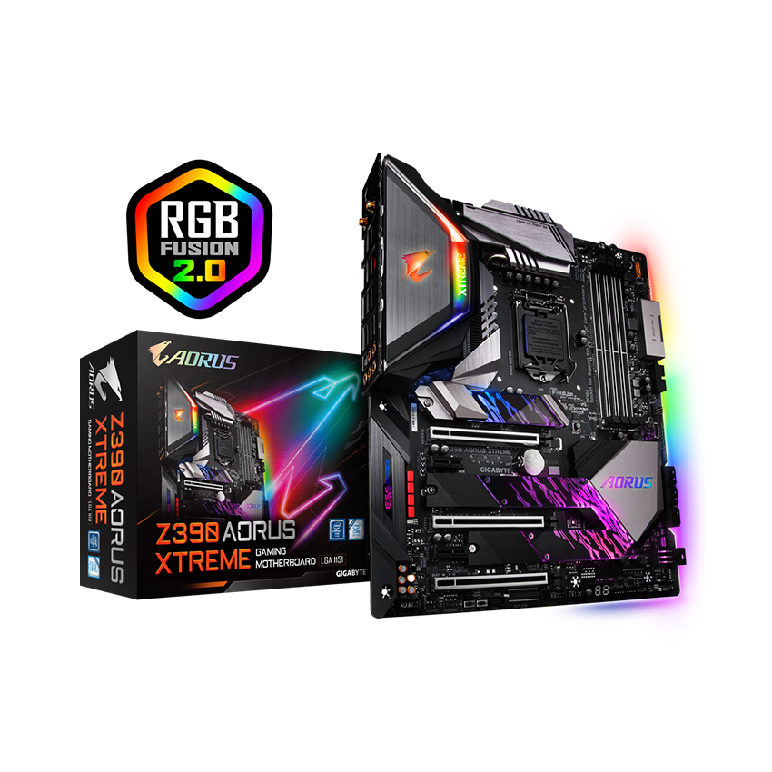 Mainboard GIGABYTE Z390 Aorus Xtreme 9 (Intel Z390/Socket 1151/ATX/4 khe RAM DDR4)