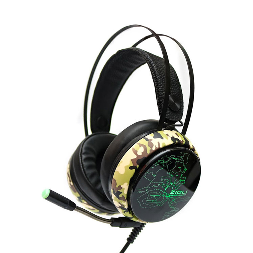 Tai nghe Gaming ZIDLI ZH12S (Sound 7.1, Led Rainbow) - Leng Mic