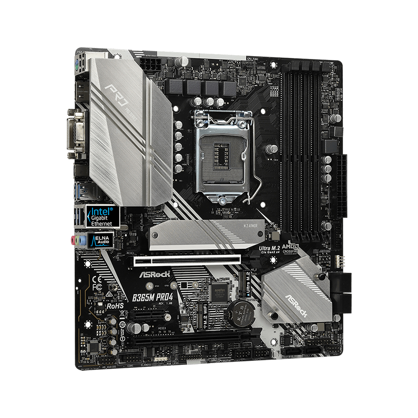 Mainboard ASROCK B365M - Pro4 (Intel B365/Socket 1151/m-ATX/4 khe RAM DDR4)