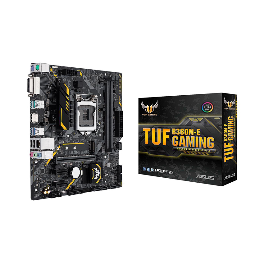 Mainboard ASUS TUF B360M-E GAMING (Intel B360/Sokcet 1151/mATX/2 khe RAM DDR4)