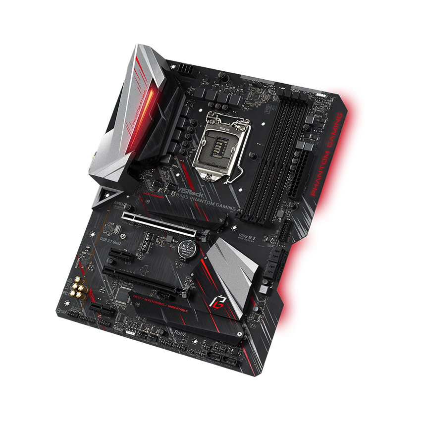 Mainboard ASROCK B365 Phantom Gaming 4 (Intel B365/Socket 1151/ATX/4 khe RAM DDR4)
