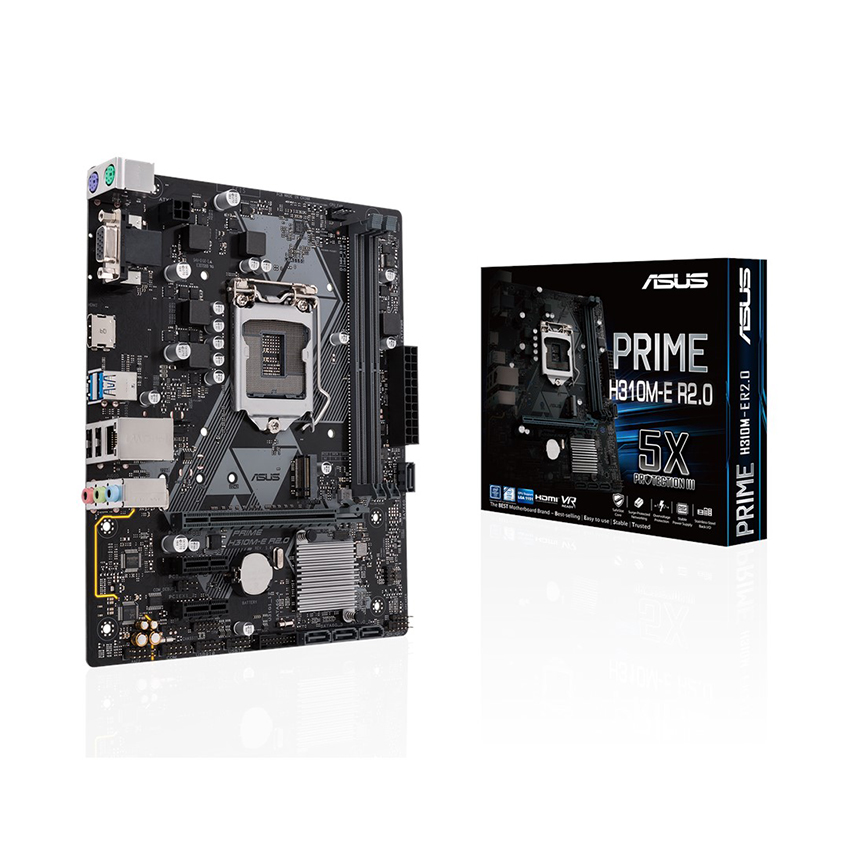 Mainboard ASUS PRIME H310M-E R2.0 (Intel H310/Socket 1151/2 khe RAM DDR4)