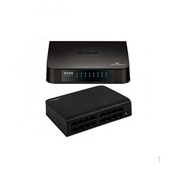 Switch Dlink 16Port DES-1016A 10/100