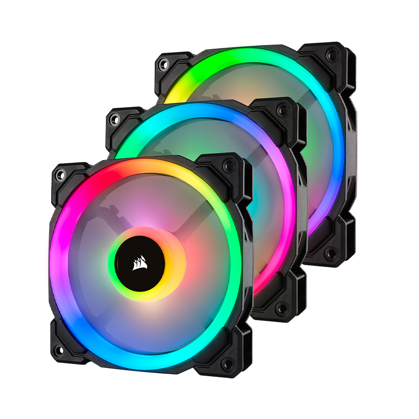 Bộ 3 Fan case Corsair LL120 RGB 120mm - Lighting