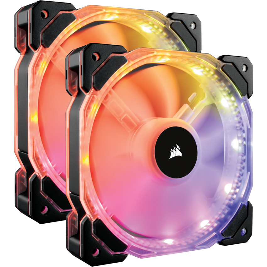Bộ 2 Fan case Corsair HD140 RGB 