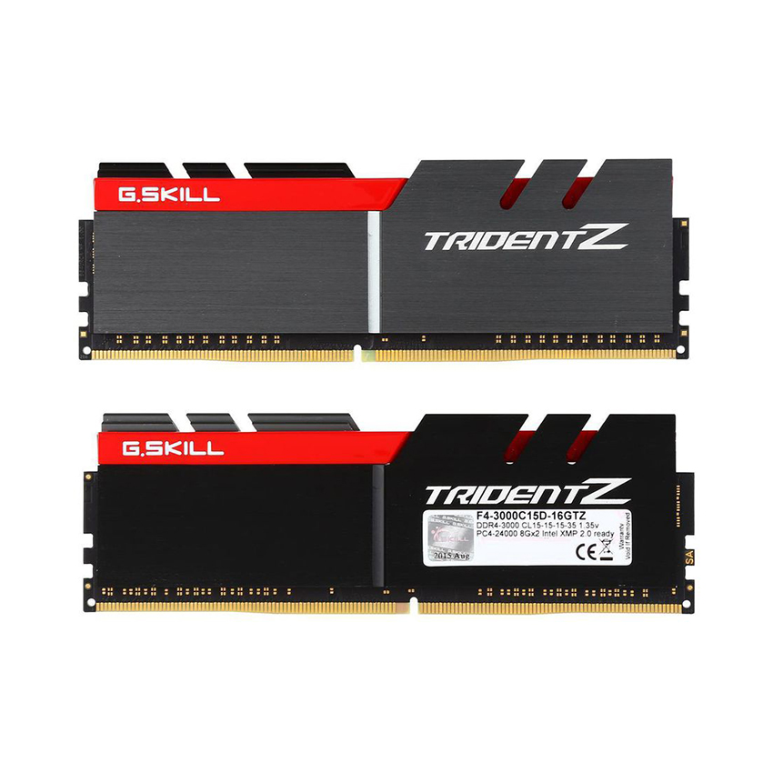 RAM PC Gskill Trident Z (32GB(2x16GB)/DDR4 3200Mhz) - F4-3200C16D-32GTZ