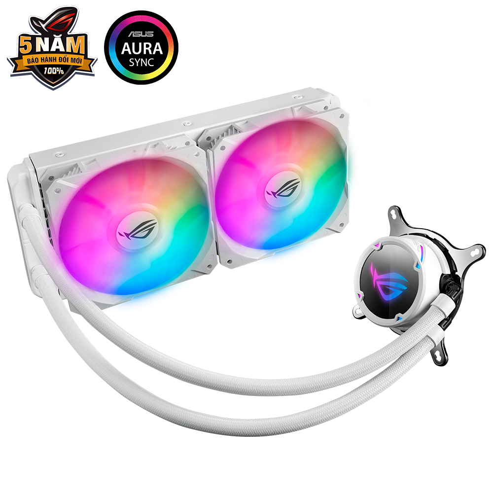 Tản nhiệt nước Asus ROG Strix LC 240 RGB White Edition
