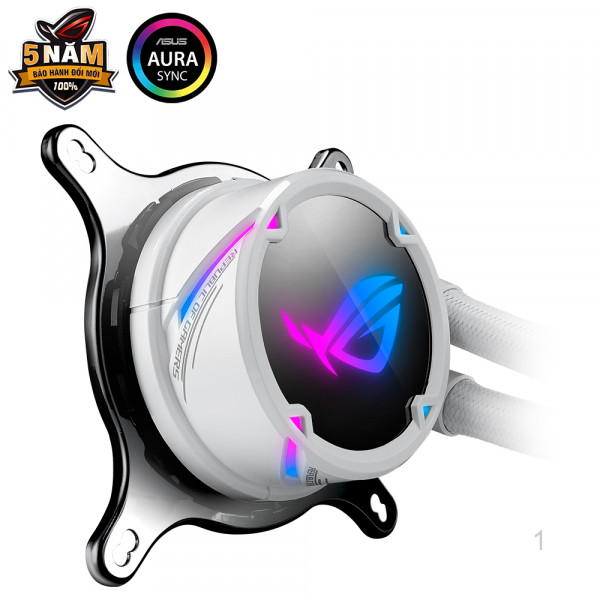Tản nhiệt nước Asus ROG Strix LC 240 RGB White Edition