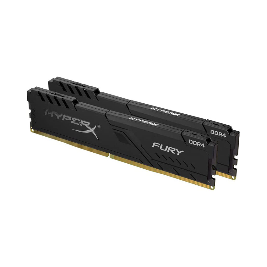 Ram PC Kingston HyperX Fury Black (16GB(2x8GB)/2666MHz DDR4) - HX426C16FB3K2/16