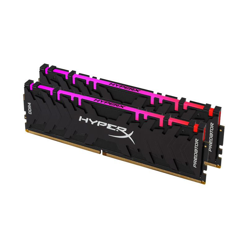 Ram PC Kingston XMP HyperX Predator RGB (32GB/3200MHz DDR4 CL16 DIMM) - HX432C16PB3AK2/32