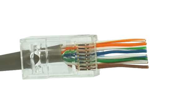 Hạt mạng xuyên thấu DINTEK ezi-PLUG RJ45