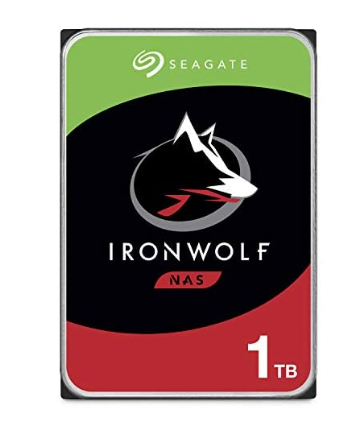 Ổ cứng PC Seagate IronWolf NAS (1TB/3.5 inch/5900RPM/SATA3 6GB/s 64MB Cache) - ST1000VN002