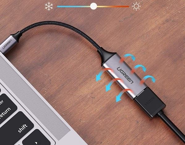 Cáp chuyển đổi USB type-C to HDMI Ugreen