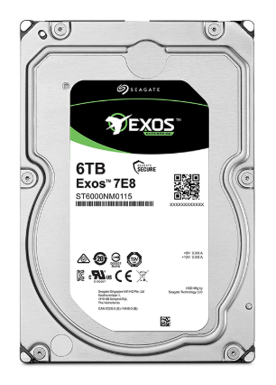 Ổ cứng HDD Seagate Exos (6TB/7200RPM/3.5 inch/256MB Cache) - ST6000NM002A
