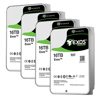 Ổ cứng HDD Seagate Exos (16TB/7200RPM/SATA 4KN/3.5 inch/256MB Cache) - ST16000NM003G