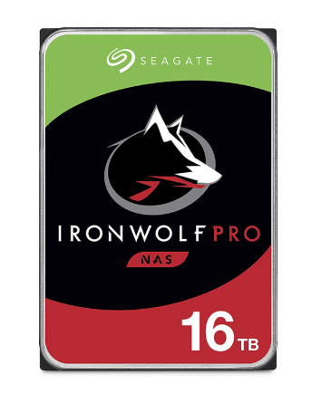 Ổ cứng PC Seagate Ironwolf Pro (16TB/3.5 inch/7200RPM/SATA3 6GB/s, 256MB Cache) - ST16000NE000