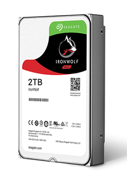 Ổ cứng HDD Seagate Ironwolf NAS (2TB/3.5 inch/5900RPM/SATA3 6GB/s, 64MB Cache) - ST2000VN004