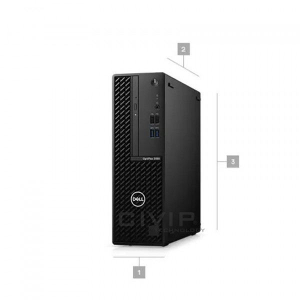 Máy tính để bàn Dell OptiPlex 3080 SFF (i3-10100/4GB RAM/1TB HDD/DVDRW/K+M/Fedora) (70233228)